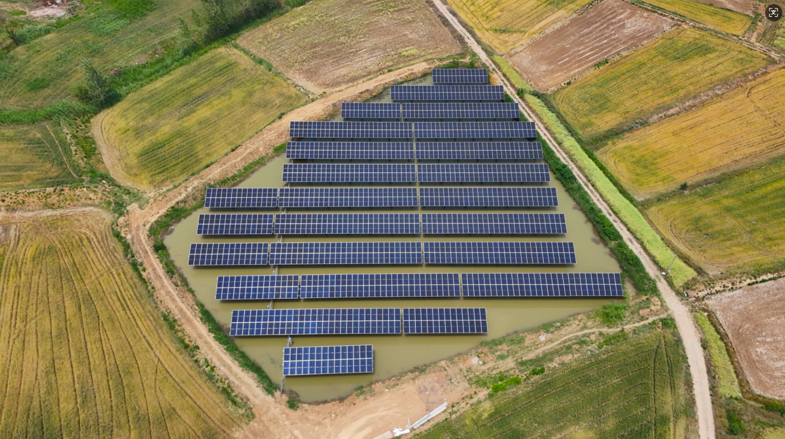 “绿电+养殖”双丰收！多宝电竞科技肥东县八斗镇渔光互补项目二期并网